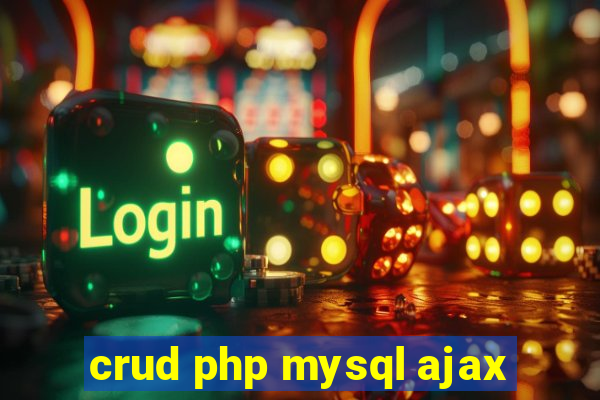 crud php mysql ajax